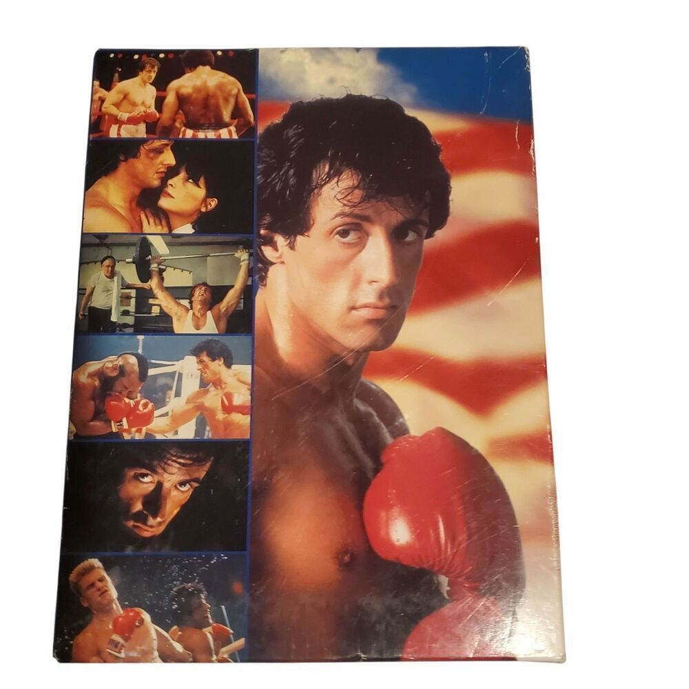Rocky VHS Collection Commemorative 20th Anniversary Movie Gift Box Set All 5 - Picture 3 of 3